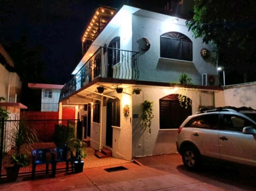 Hotel Maya Antes Navieros Bacalar Esterno foto